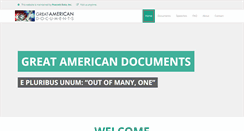 Desktop Screenshot of greatamericandocuments.com